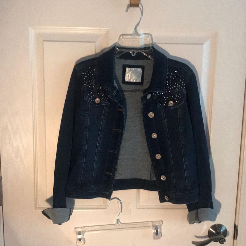 Girls justice sequence jean jacket